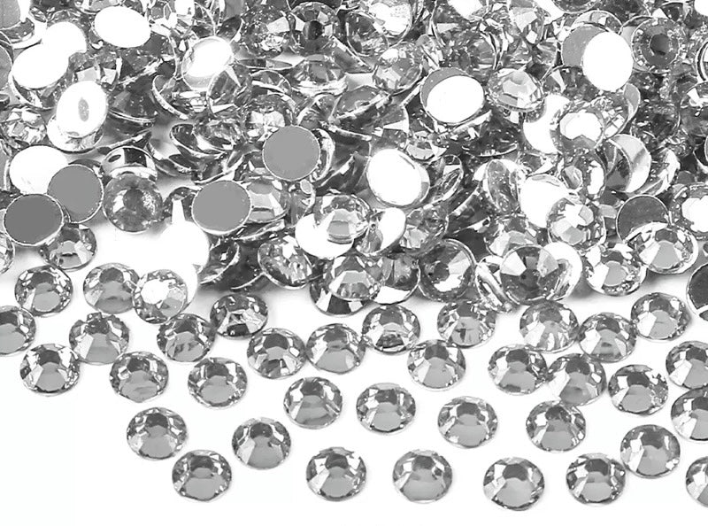 Silverback Resin Rhinestones (5 MM)