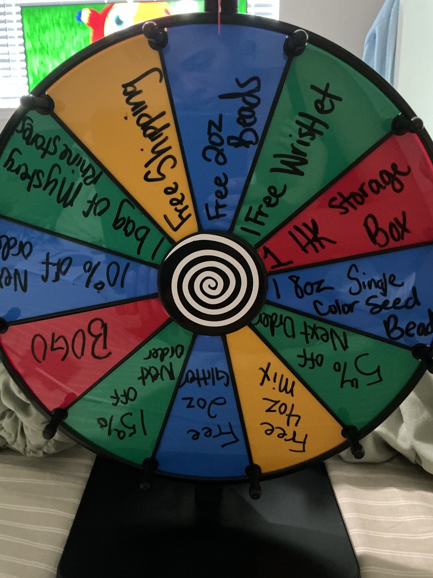 Prize wheel (TRY YOUR LUCK)