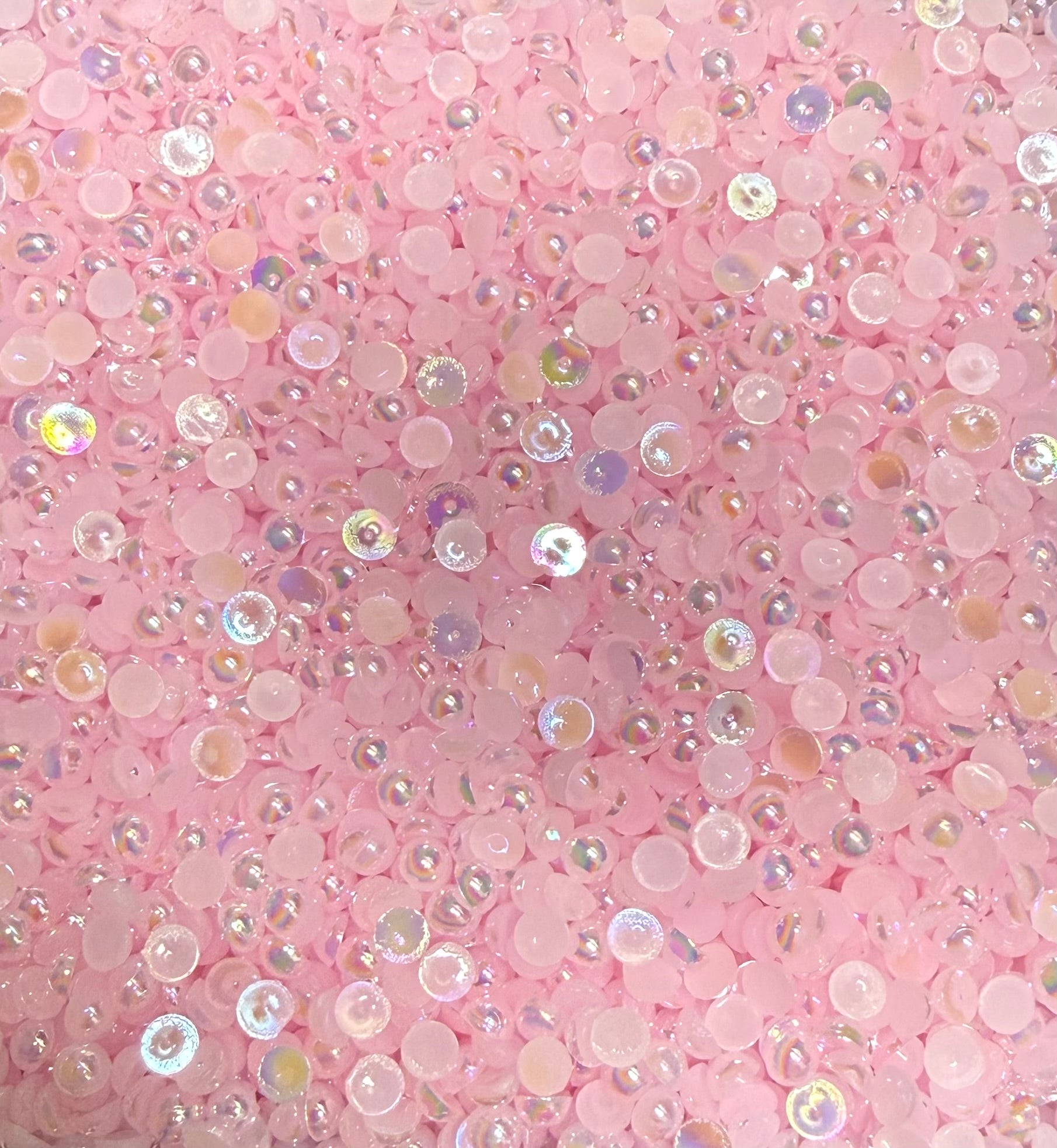 Flatback AB Pearl Rhinestones