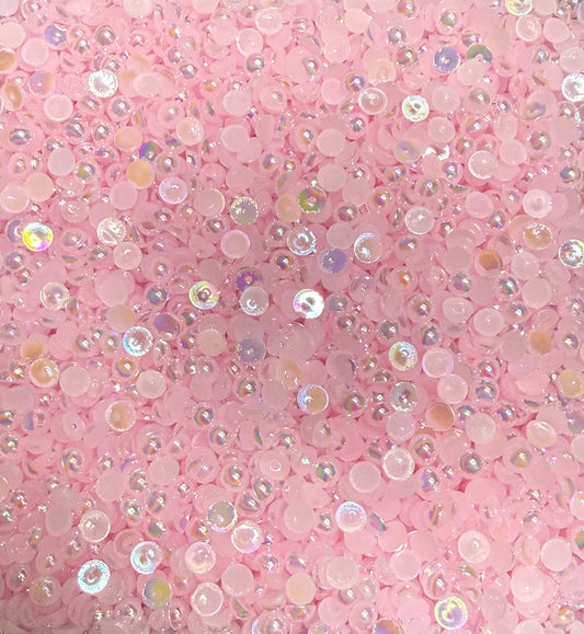 Flatback AB Pearl Rhinestones