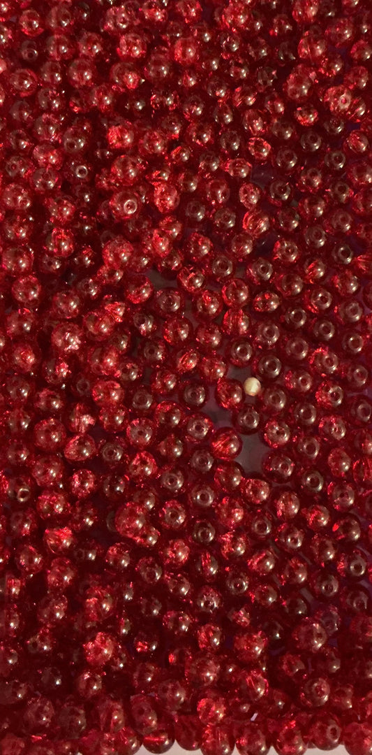Red crackle(10MM)