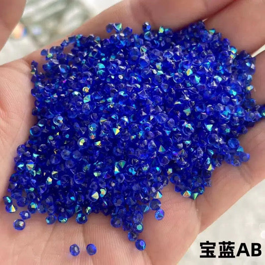 Diamond snowglobe tumbler fillers