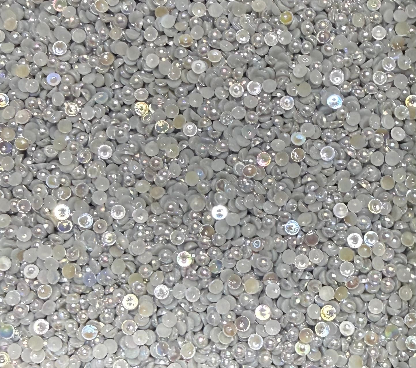 Flatback AB Pearl Rhinestones