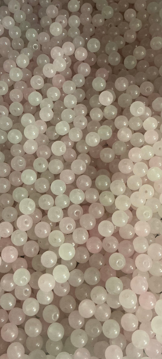 Baby pink and white(10MM)