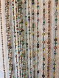 Earthly Devine - Custom Hand-Beaded Curtains (50 inches )