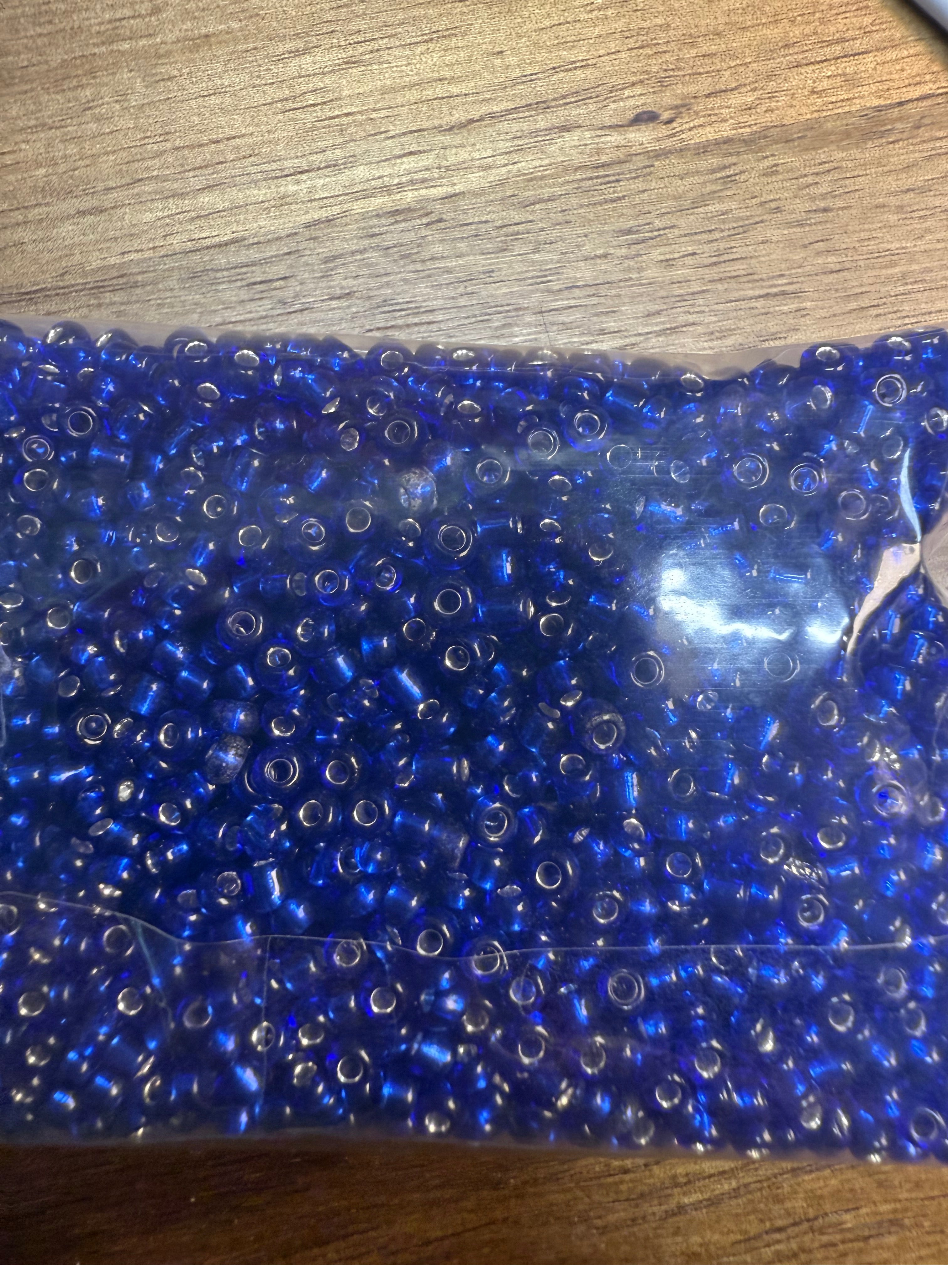 Frosted and Silver Lined Seed Beads