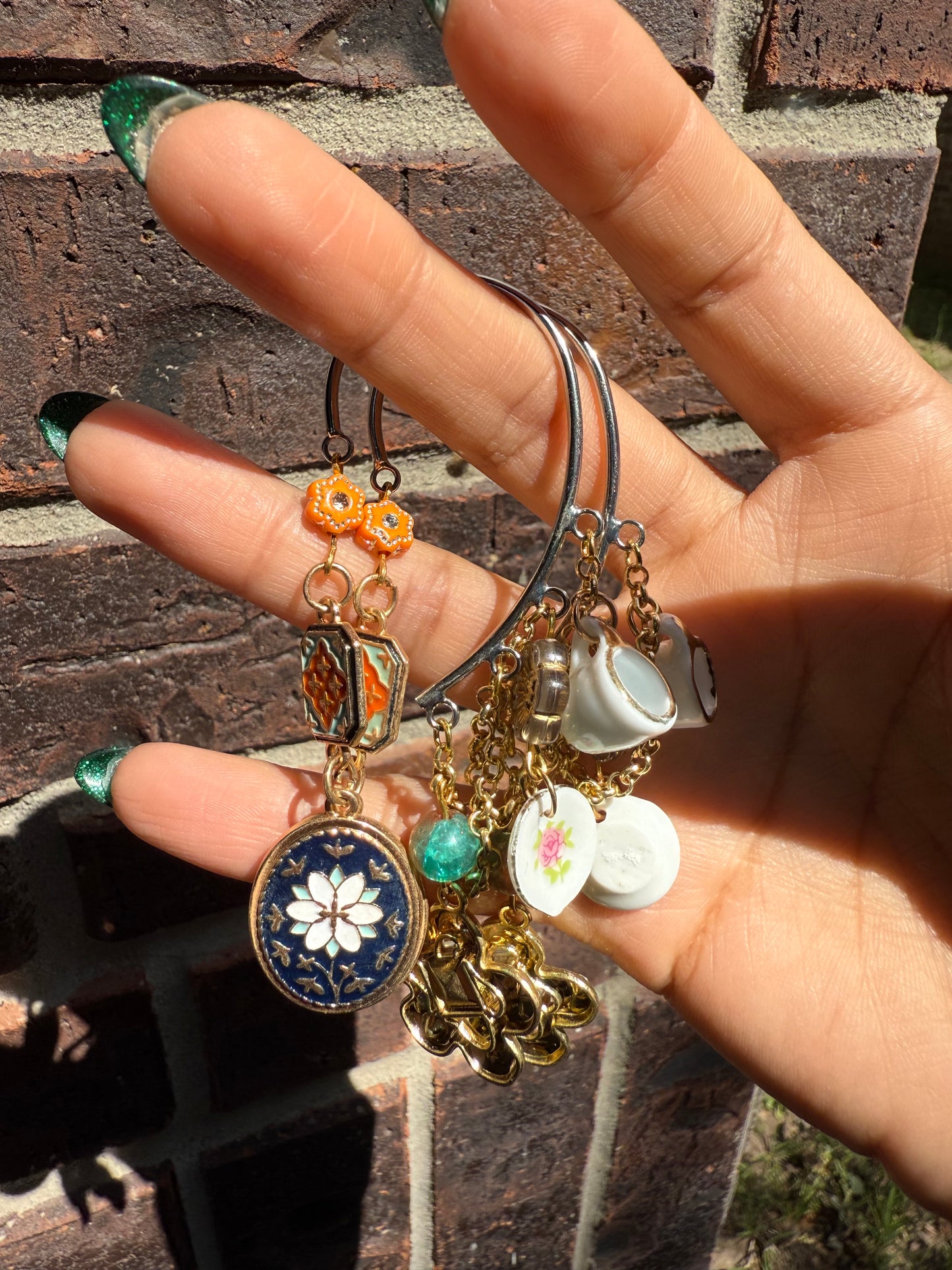 Royal Tea Party Ear Cuffs