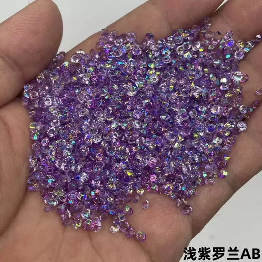 Diamond snowglobe tumbler fillers