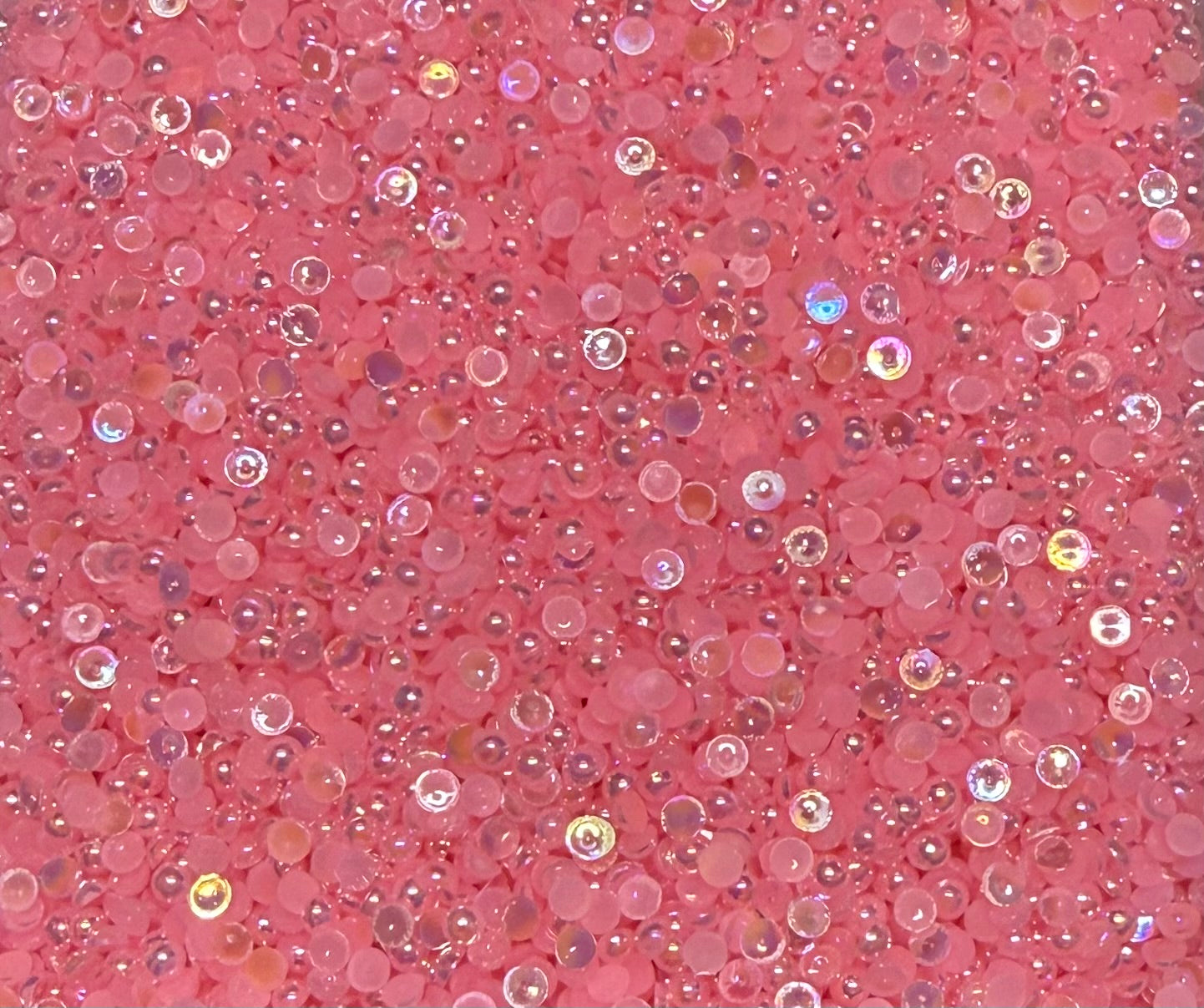 Flatback AB Pearl Rhinestones