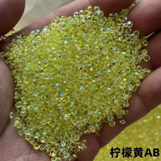 Diamond snowglobe tumbler fillers