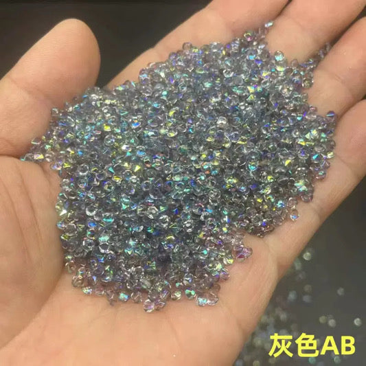 Diamond snowglobe tumbler fillers