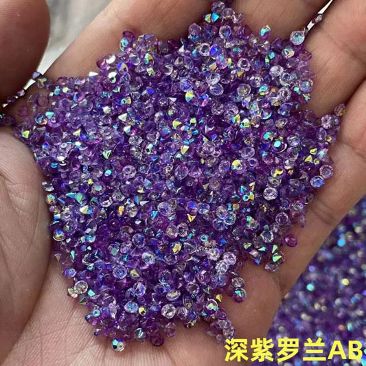 Diamond snowglobe tumbler fillers