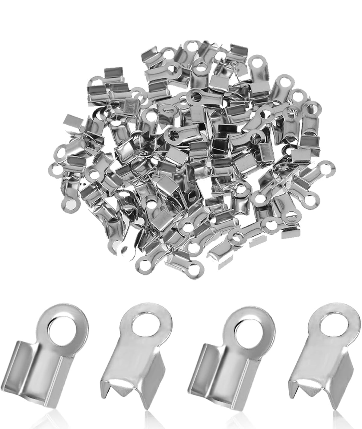 Fold over cord ends