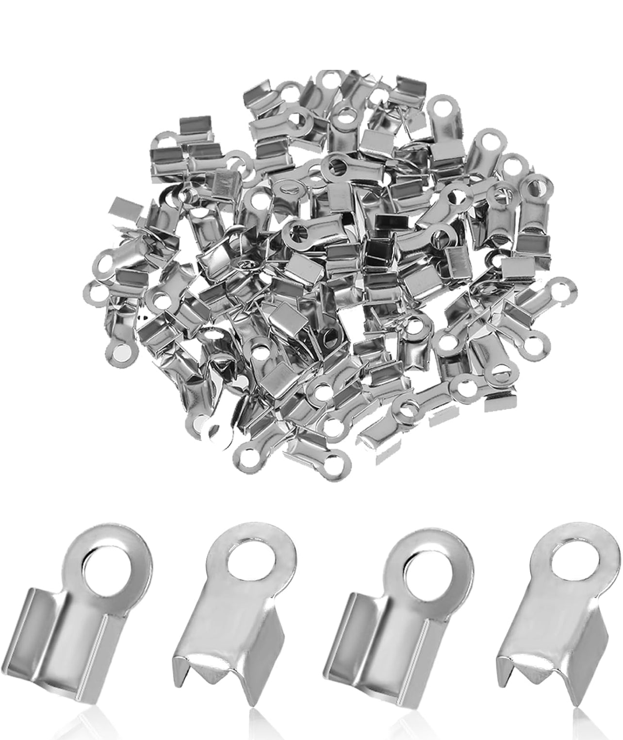 Fold over cord ends