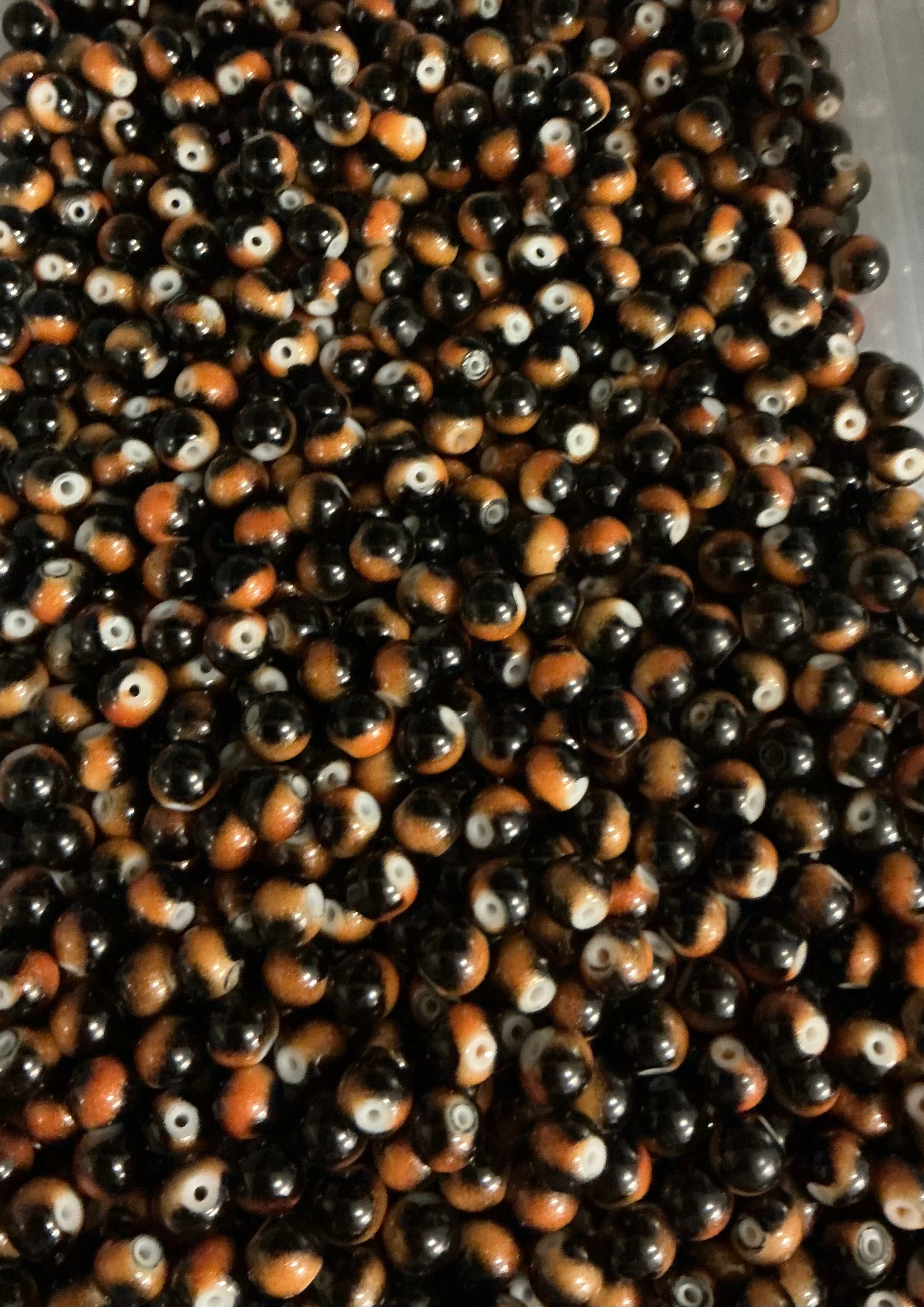 Orange/black stripe(10MM)