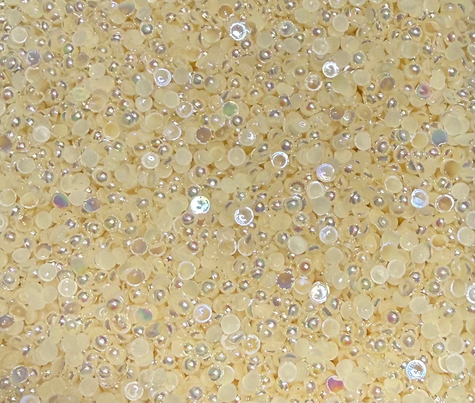 Flatback AB Pearl Rhinestones
