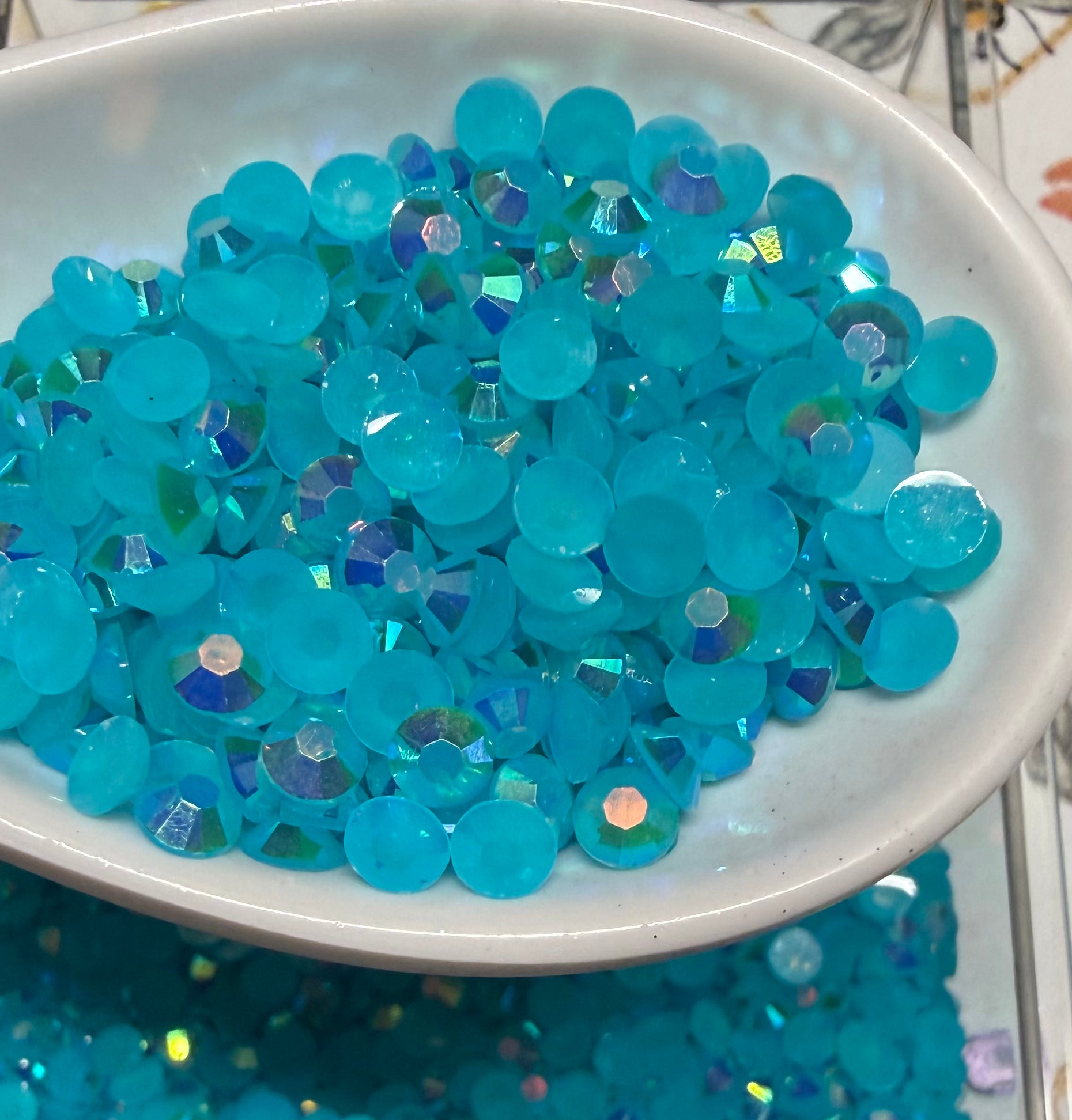 Resin Jelly Rhinestones 5mm