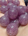 16MM Glitter Acrylics(Dusky Pink Rose)