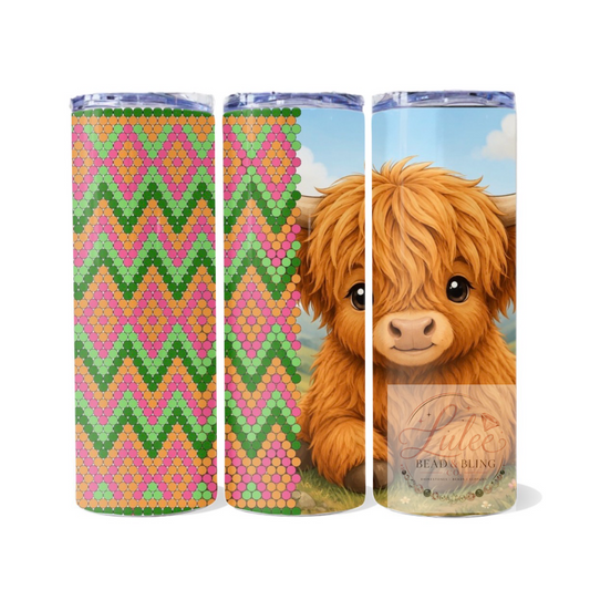 Highland cow half template(5MM)